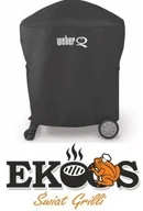 Pokrowce na grilla - Weber Pokrowiec premium do serii Q2000 ze standem lub wózkiem 7120 - miniaturka - grafika 1