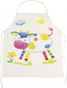 Goki Fartuszek do własnoręcznego ozdobienia kredkami - zabawki dla dzieci - 58 - Śliniaki i fartuszki - miniaturka - grafika 2