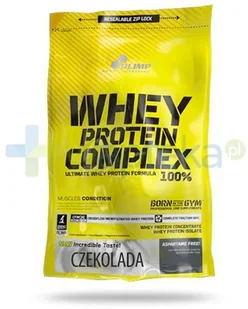 OLIMP LABORATORIES Olimp Whey Protein Complex 100%, proszek o smaku czekolady, 700g - Płyny micelarne - miniaturka - grafika 2