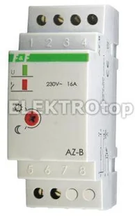 F&F Automat zmierzchowy 16A 12-264V 2-1000lx obudowa AZ-B-PLUS-UNI AZ-B-PLUS-UNI - Bezpieczniki elektryczne - miniaturka - grafika 4