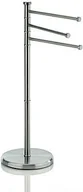 Wieszaki łazienkowe - Kela Swing stojak wieszak stojący na ręczniki stal nierdzewna mat 18958 - miniaturka - grafika 1