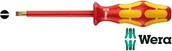Śrubokręty - Wera wkrętak (śrubokręt) izolowany płaski Lasertip Kraftform Plus 160i (05006100 (5006100001) - miniaturka - grafika 1