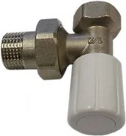 Zawory i kraniki - Schlosser Schlooser DN15 Zawór grzejnikowy z pokrętłem 1/2x1/2 kątowy 6014 00016 - miniaturka - grafika 1