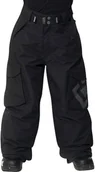 Spodnie i spodenki dla dziewczynek - Horsefeathers spodnie snowboardowe dziecięce GRUIS KIDS PANTS (black) F13 - miniaturka - grafika 1