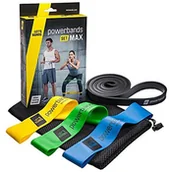 Monitory aktywności - Powerbands Let'S Taśma Dla Kobiet, Mężczyzn Gimnastyczne, Wielokolorowa, Jeden Rozmiar (TF00404) - miniaturka - grafika 1