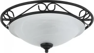 Lampy sufitowe - Rabalux PLAFON klasyczna Lampa sufitowa OPRAWA art deco ATHEN 3722 IP20 Czarny biały - miniaturka - grafika 1