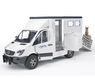 Samochody i pojazdy dla dzieci - Bruder 02220 Przyczepa do transportu balotów + 8 balotów - miniaturka - grafika 1