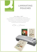 Folie do laminatora - Q-CONNECT Folia laminacyjna , A4, matowa, 100szt. KF24055 - miniaturka - grafika 1