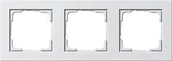 Klawisze i ramki - Gira E2 BIAŁY POŁYSK Ramka X3 [021329] - miniaturka - grafika 1