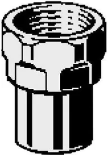 Viega SP. Z O.O. Mufa przejściowa z gwintem wewn., 22x3/4 100728 - Łączniki, trójniki, kształtki - miniaturka - grafika 5