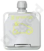 Gniazdka elektryczne - Legrand GREEN:GNIAZDO 2P+Z PLEXO 090471 - miniaturka - grafika 1