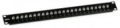 Panele krosownicze - ABCVISION PATCHPANEL PP-24/F RACK 19 1U 24 PORTY F - miniaturka - grafika 1