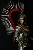 Repliki - akcesoria - PŁATNERZE UNIKATOWA ZBROJA RYCERSKA POLSKIEGO HUSARZA Z PIÓRAMI XVII W. - miniaturka - grafika 1