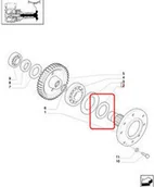 Części i akcesoria do maszyn rolniczych - CNH USZCZELNIACZ 5123370 - miniaturka - grafika 1