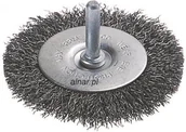 Inne urządzenia budowlane - Wolfcraft Szczotka druciana TARCZOWA 75mm WF2101000 - miniaturka - grafika 1