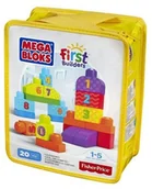 Klocki - Fisher Price Mega Bloks First Builders Liczymy 1-2-3! - miniaturka - grafika 1