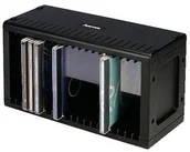 Pudełka i akcesoria na płyty CD - Hama CD-Rack 20 organizer na płyty CD czarny 00048010 - miniaturka - grafika 1