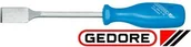 Narzędzia murarskie - Gedore Skrobak do uszczelek z plastykową rękojeścią 133 K (6535190) - miniaturka - grafika 1