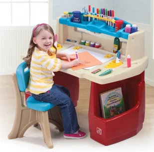 Step2 Biurko delux dla dziecka 7025 - Biurka dla dzieci - miniaturka - grafika 2