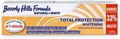 Pasty do zębów - Beverly Hills Formula Total Protection Whitening Natural White Pasta Do Zębów Wybielająca Całkowita Ochrona 75ml - miniaturka - grafika 1