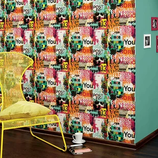 Tapeta papierowa Grafiti J46503 10 mb - Tapety - miniaturka - grafika 2