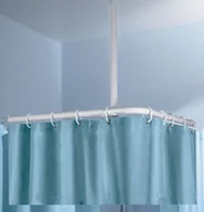 Zasłony prysznicowe - Kleine Wolke drążek uchwyt sufitowy w kolorze białym Długość 60 cm 25 MM (3303100000) - miniaturka - grafika 1