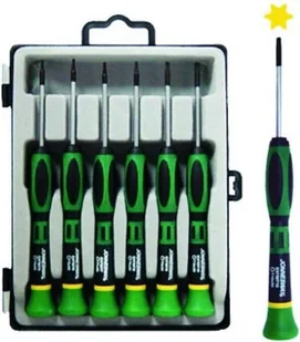 Jonnesway (R) Komplet 6 szt. wkrętaków precyzyjnych torx D3750T06S - Śrubokręty - miniaturka - grafika 4