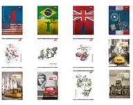 Zeszyty szkolne - Unipap Zeszyt A5 60 kartek w kratkę chłopięcy 2 - miniaturka - grafika 1