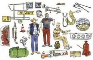 Italeri Truck Accessories MI-720 - Akcesoria i części modelarskie - miniaturka - grafika 2