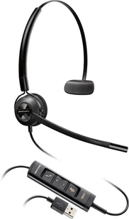 Plantronics HW545 czarne (203474-01) - Słuchawki Plantronics HW545 czarne (203474-01) - Słuchawki - miniaturka - grafika 1