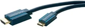 Kable - ClickTronic Kabel TV Monitor HDMI 70322 Mini-HDMIT Adapterkabel mit Ethernet [1x - miniaturka - grafika 1