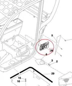 Części i akcesoria do maszyn rolniczych - CNH FILTR KABINY NEW HOLLAND 84497706 - miniaturka - grafika 1