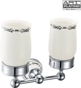 Art Platino Nikolas kubek podwójny NIK-57052 - Kubki na szczoteczki do zębów - miniaturka - grafika 3