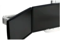 Uchwyty do monitorów - SMS stojak do płaskich wywietlaczy Multi Control 2xDual Clamp - biały MM051011-P0 - miniaturka - grafika 1