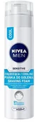 Kosmetyki do golenia - Nivea Men Sensitive Chłodząca pianka do golenia 200ml - miniaturka - grafika 1