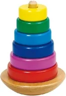 Zabawki interaktywne dla dzieci - Goki Wieża drewniana , 58925 - miniaturka - grafika 1