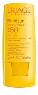 Uriage BARIÉSUN SPF50+ transparentny sztyft do wrażliwych miejsc 8g - Balsamy i kremy do opalania - miniaturka - grafika 2