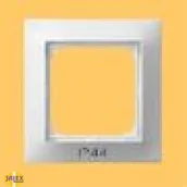 Klawisze i ramki - Ospel Impresja Modul Metalik Ramka pojedyncza do łączników IP-44 RH-1Y/23 - miniaturka - grafika 1