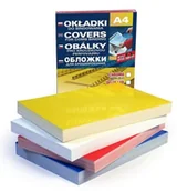 Okładki do laminatorów i bindownic - Argo Karton Chromo A4, 250g (25 szt.) NB-942 - miniaturka - grafika 1