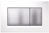 Przyciski spłukujące - Geberit Sigma 30 przycisk do wc biały chrom mat biały 115883KL1 115.883.KL.1 - miniaturka - grafika 1