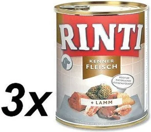Rinti Pur Kennerfleisch jagnięcina 800g - Mokra karma dla psów - miniaturka - grafika 4