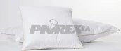 Poduszki - Piórex Poduszka puchowa trzykomorowa biała - miniaturka - grafika 1