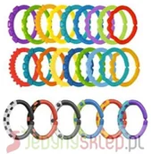 Gryzaki dla dzieci - Bright Starts Kolorowe kółeczka 8664 - miniaturka - grafika 1