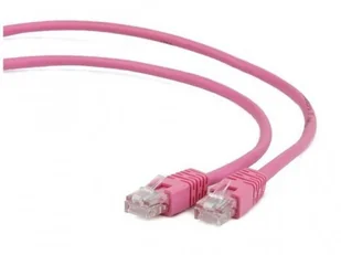 Gembird Patch cord Utp kat. 5e 0.5m różowy - Patchcordy - miniaturka - grafika 3