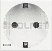 Gniazdka elektryczne - Bticino Gniazdo zasilające standard niemiecki zaciski śrubowe - Axolute HS4141 - miniaturka - grafika 1