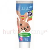 Pasty do zębów - Brush-Baby Pasta dla dzieci do 3 roku życia, jabłkowa mięta 75ml - Brush Baby Ap - miniaturka - grafika 1