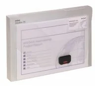 Przybory szkolne - Snopake Pudełko na dDokumenty A4 25mm przezroczyste - - miniaturka - grafika 1