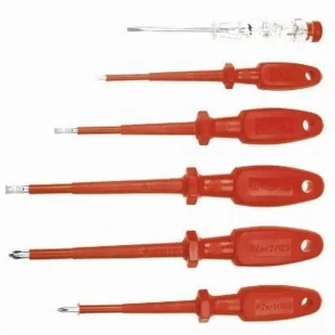 Topex wkrętaki elektryczne 5 szt + próbnik 1000V KK-23 39D155 - Śrubokręty - miniaturka - grafika 5