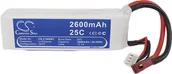 Akcesoria i części modelarskie - Cameron Sino 2600mAh 28.86Wh Li-Polymer 11.1V 3S 25C () CS-LT965RT - miniaturka - grafika 1