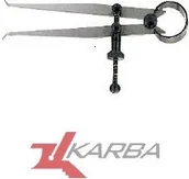 Sprzęt geodezyjny - LIMIT Macka wewnętrzna sprężynowa z blokadą 150 mm 2445-0405 - miniaturka - grafika 1